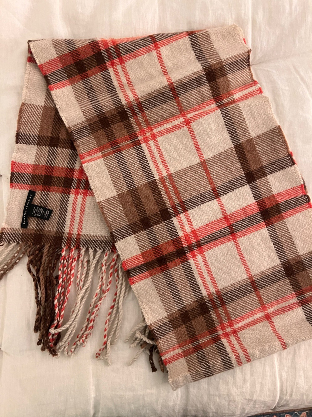 Banana Republic Plaid Scarf